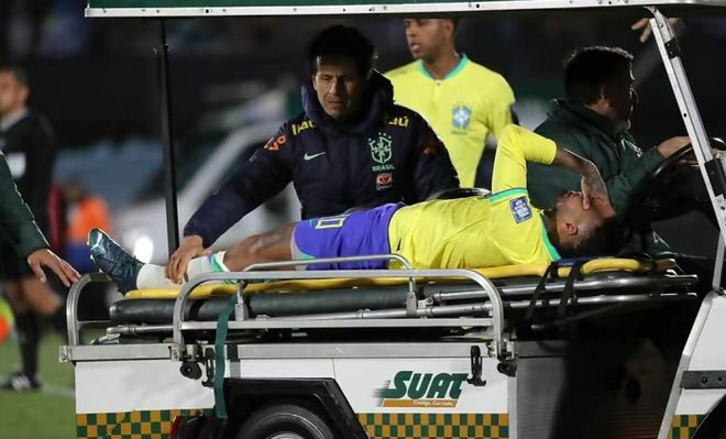 合乐资讯足球新闻：内马尔连续重伤，半月板开刀恢复期6个月